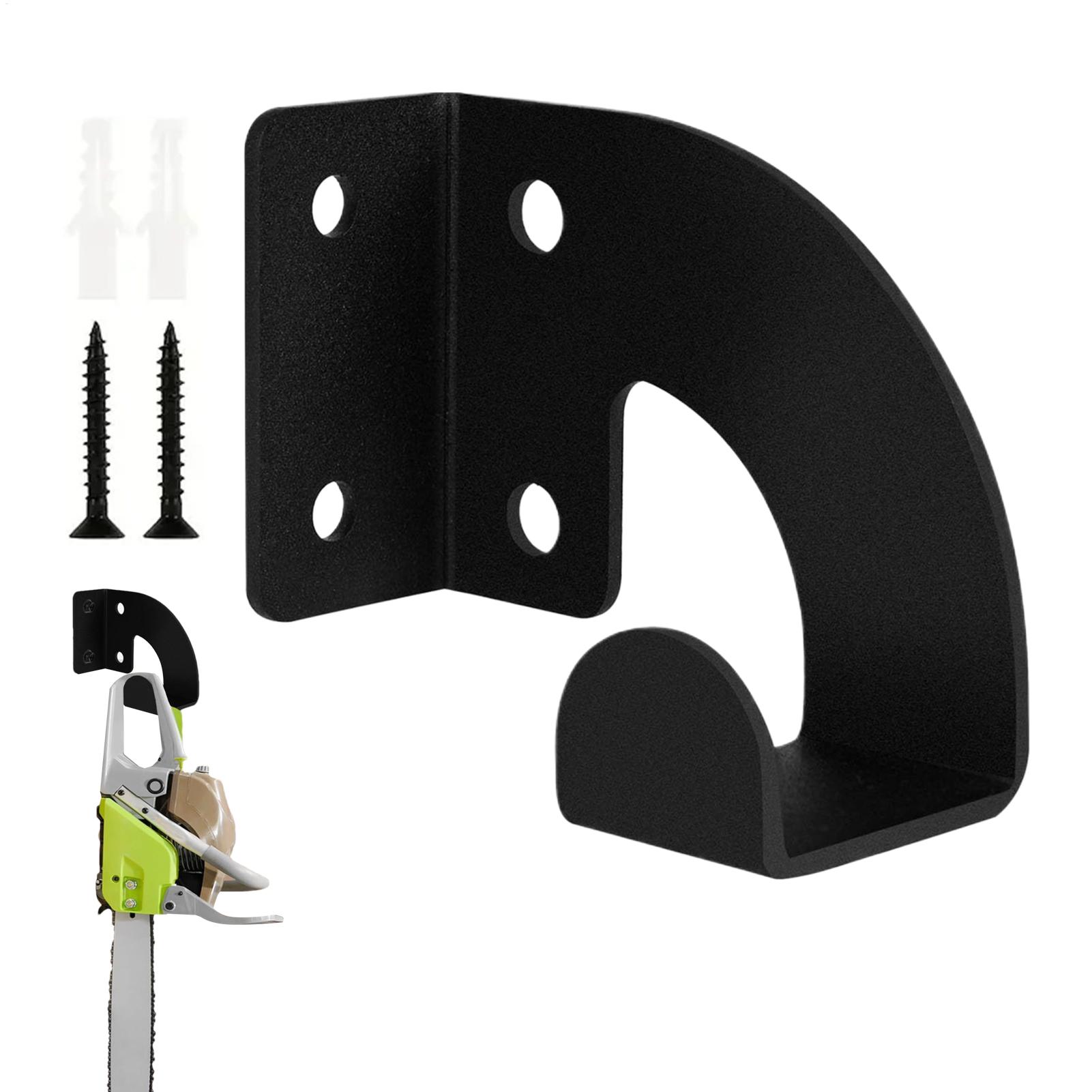 Gardening Tools For Women - チェーンソーラック ヘビーデューティーチェーンソー壁掛けホルダー メタルラック 頑丈な収納オーガナイザー ガレージ、作業場、庭用ツール用