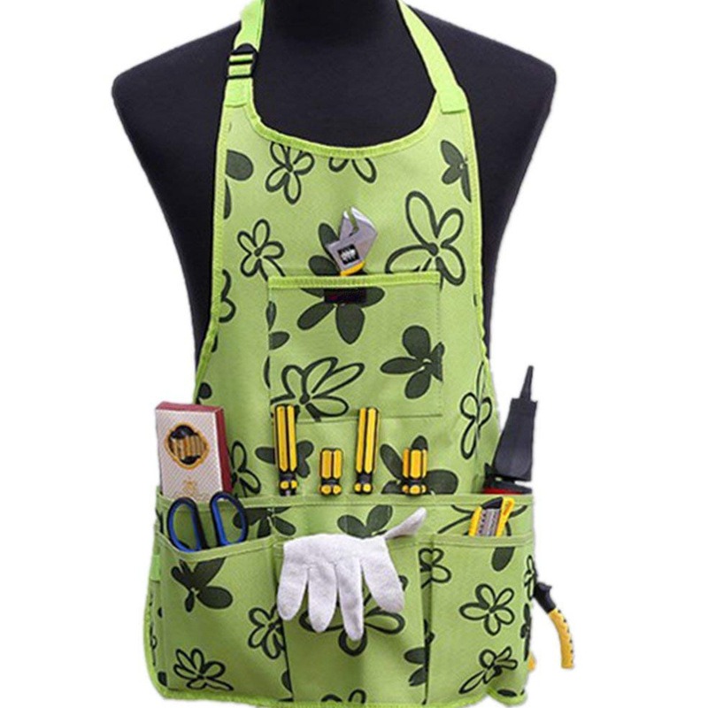 女性と男性のためのポケット付きガーデンワークエプロン、ハンド - Gardening Tools For Women のレビューと価格