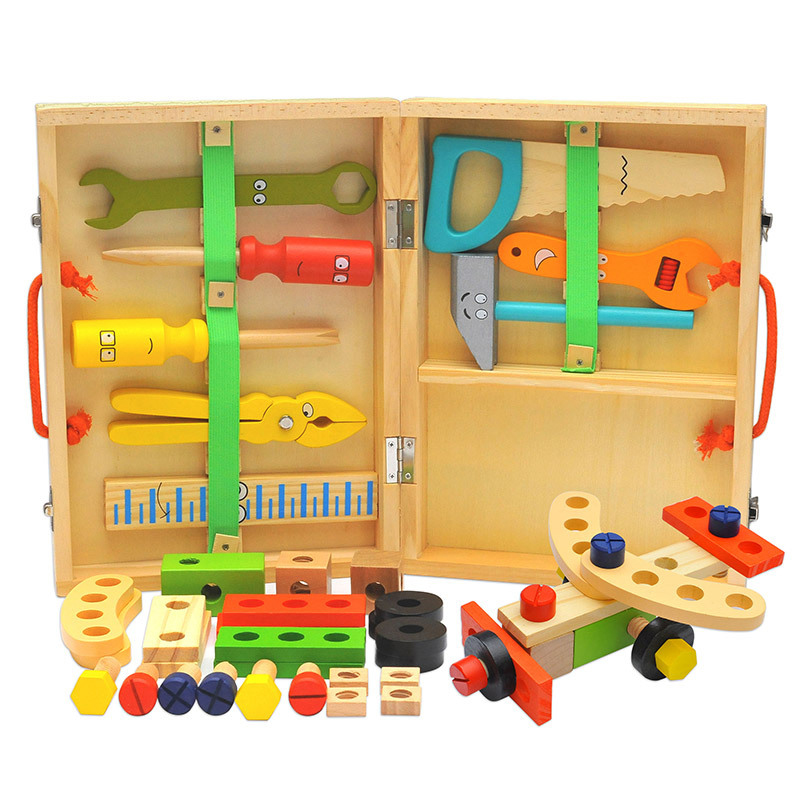 教育モンテッソーリ子供のおもちゃプラスチック木製ツールボック - Gardening Tools For 6 Year Old のレビューと価格