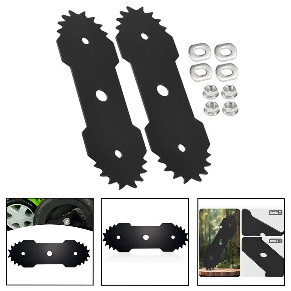 硬化鋼 7.5 インチ両刃ブレード グリーンワークス 12A - Gardening Tools Edger のレビューと価格