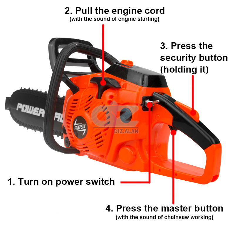 キッズツールパワーチェーンソー電気修理おもちゃリアルなサウン - Gardening Tools For 6 Year Old のレビューと価格