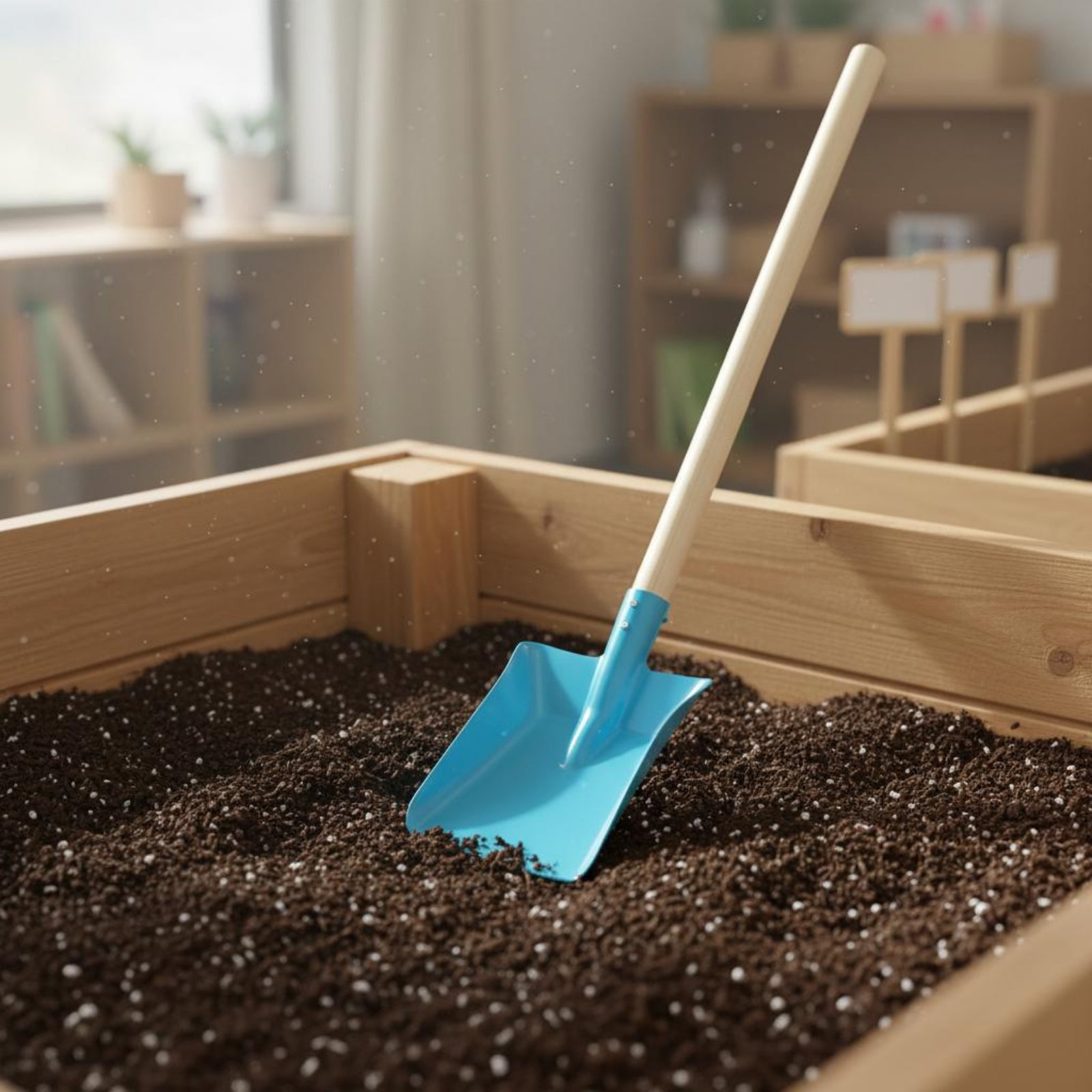 4 ピース子供用砂シャベルセット教育用ロングハンドルシャベル - Gardening Tool のレビューと価格