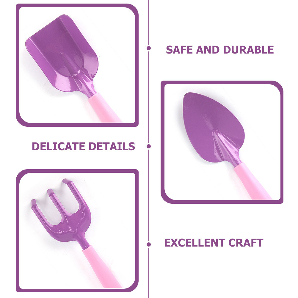 1セット子供用ガーデニングツール小さな砂シャベル手持ち熊手植 - Gardening Tools For 6 Year Old のレビューと価格