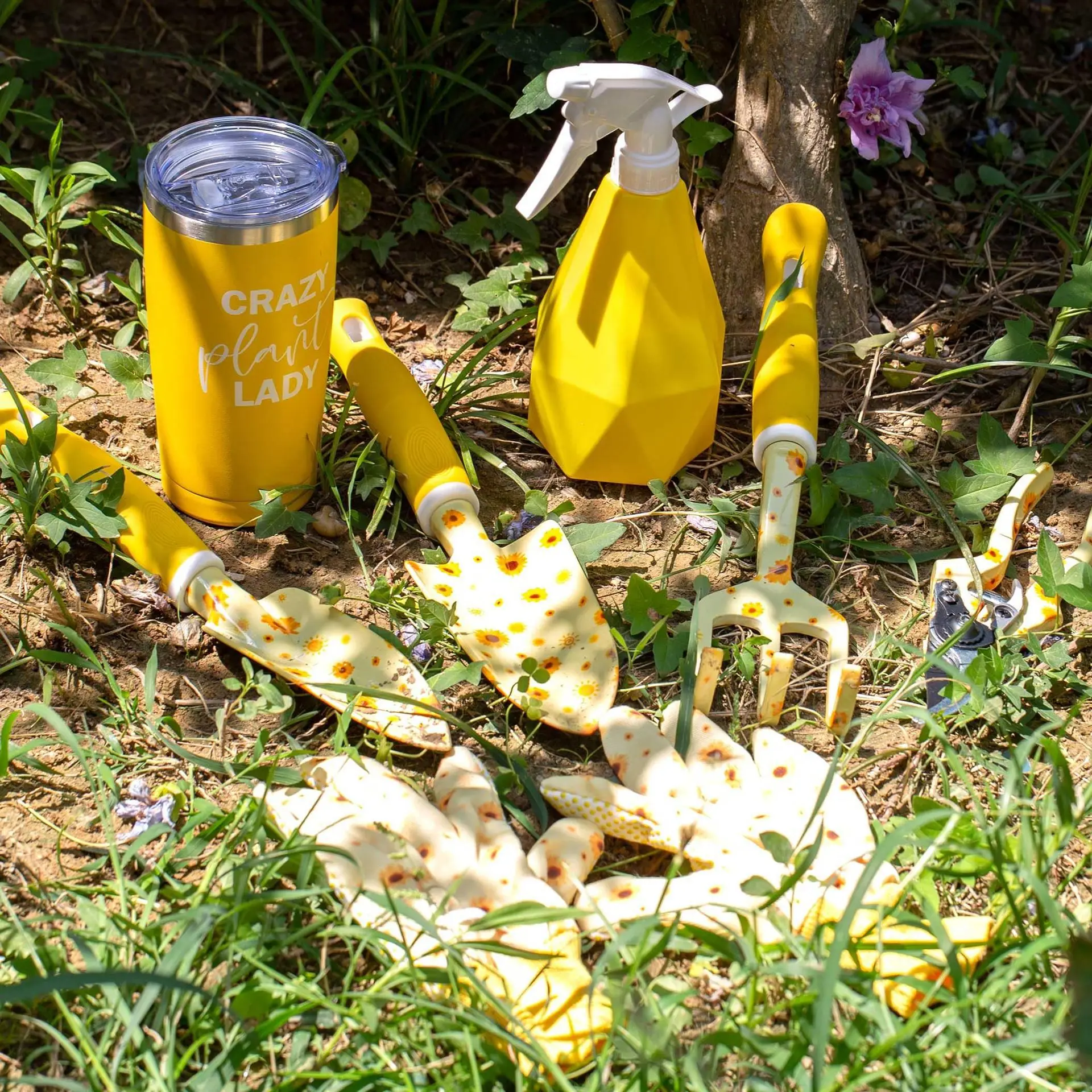 耐久性のあるガーデンツールセット レディース向けキュートな園 - Gardening Tools For Women のレビューと価格