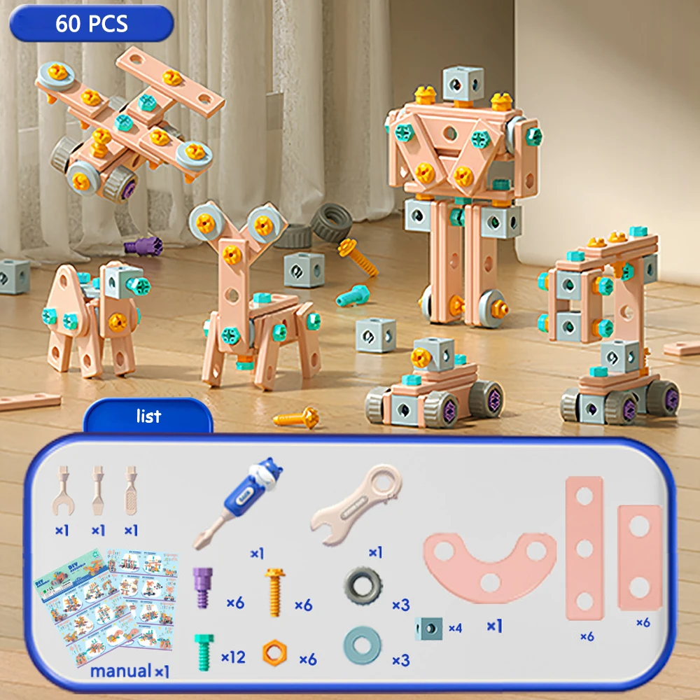 子供用DIYナット組み立ておもちゃセット、子供用組み立てセッ - Gardening Tools For 6 Year Old のレビューと価格