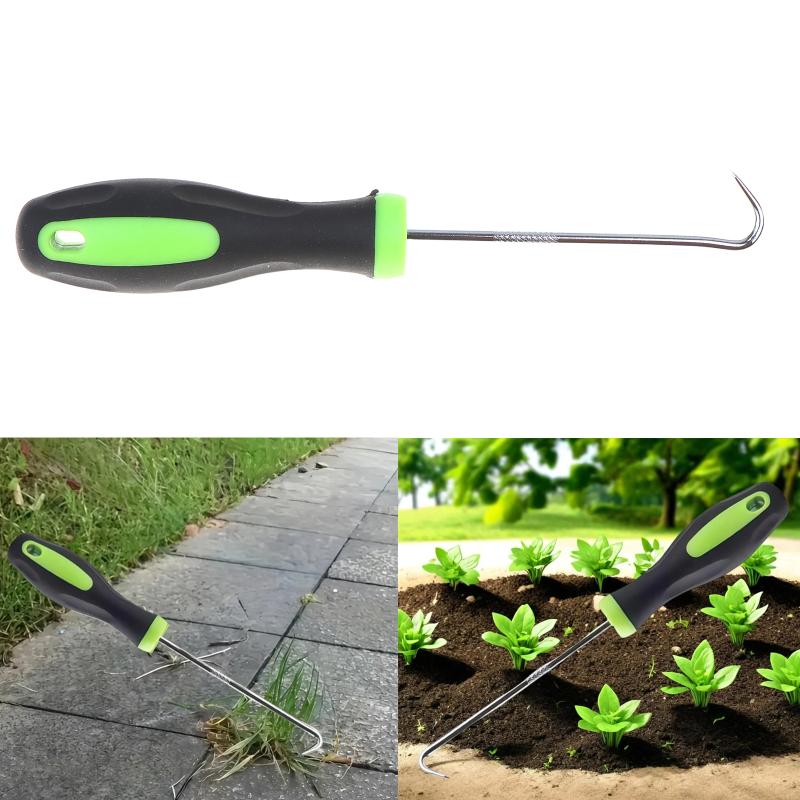 ●   頑丈な雑草除去ツール - 芝生やパティオ用の人間工学 - Weed Puller のレビューと価格