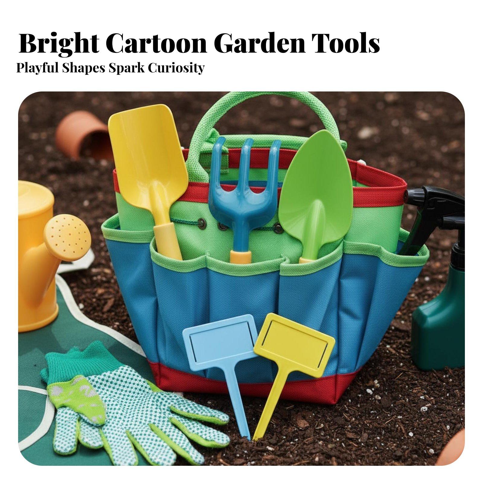 10点セット 子供用ガーデニングツールセット 子供サイズのガ - Gardening Tools For Young Children のレビューと価格