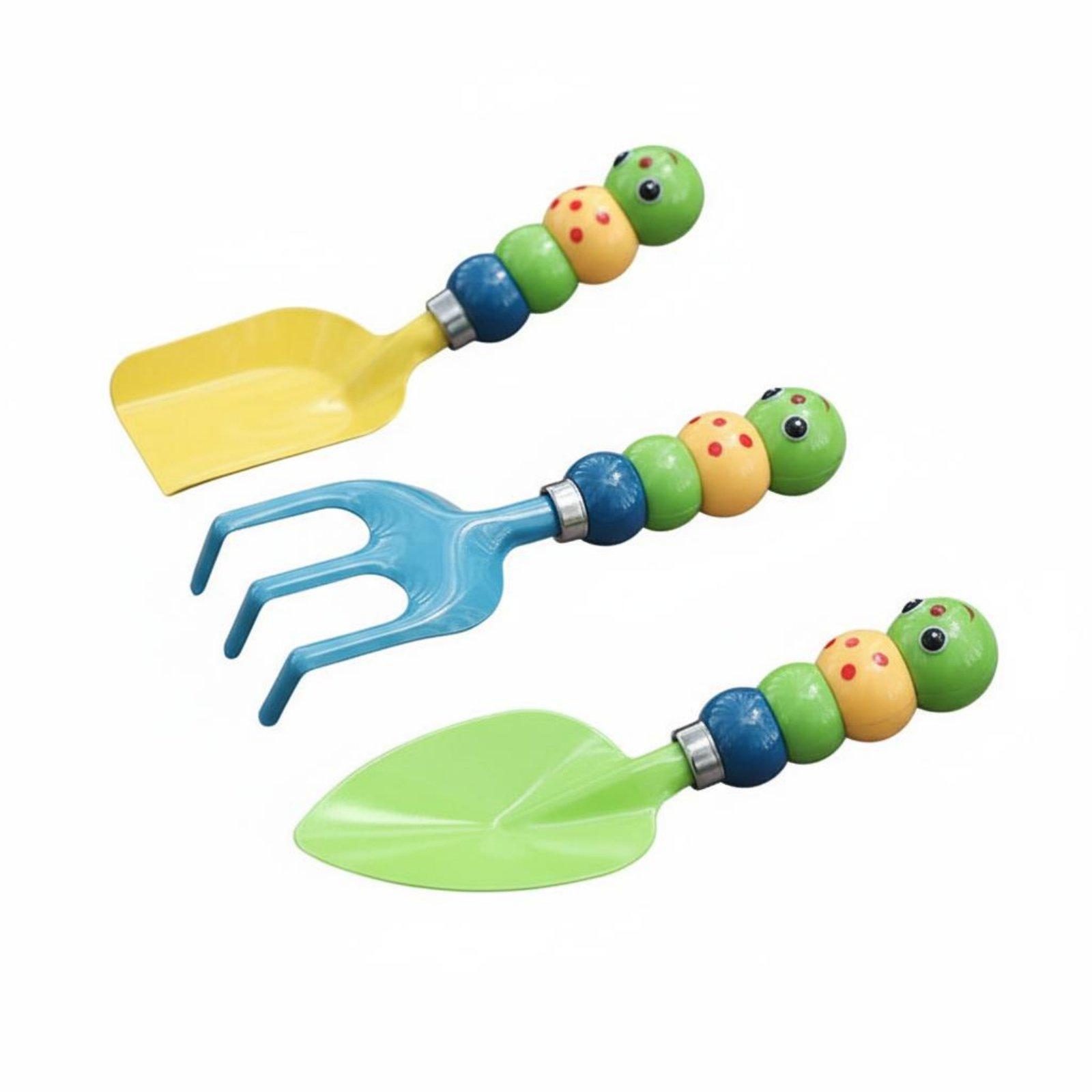 3ピースキッズガーデニングツールセット、子供用ガーデニングツ - Gardening Tools For Young Children のレビューと価格