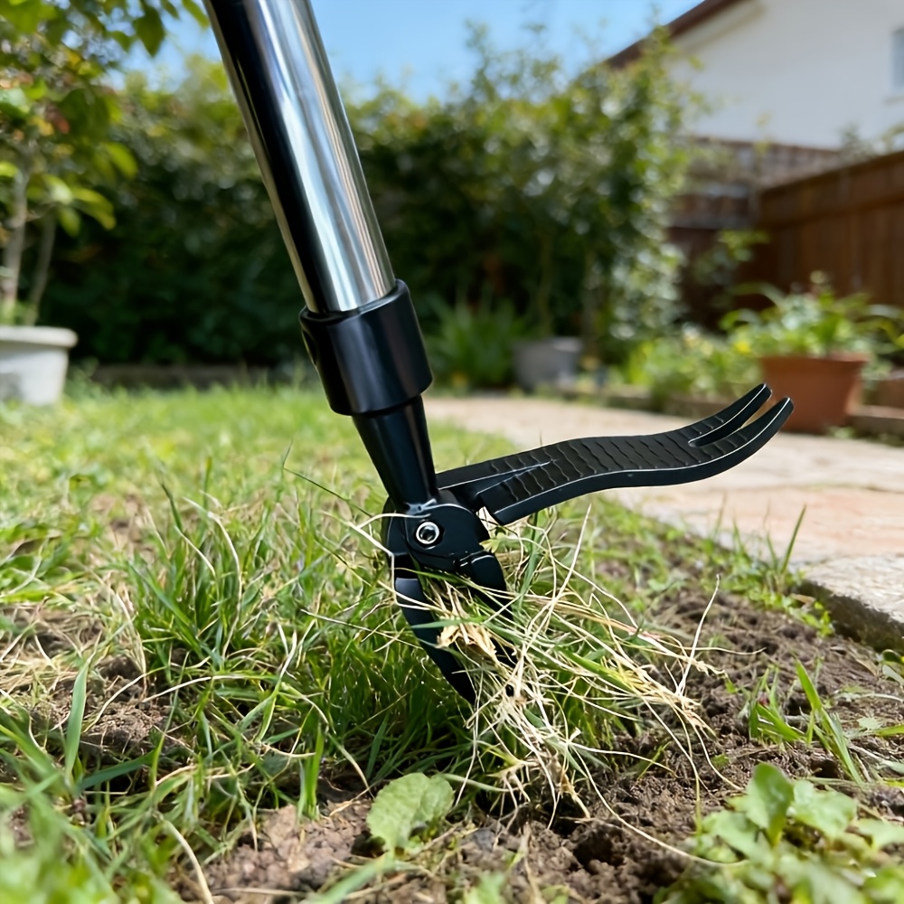 1個入りヘビーデューティーメタル製垂直除草器、芝生、庭園、花 - Weed Puller のレビューと価格